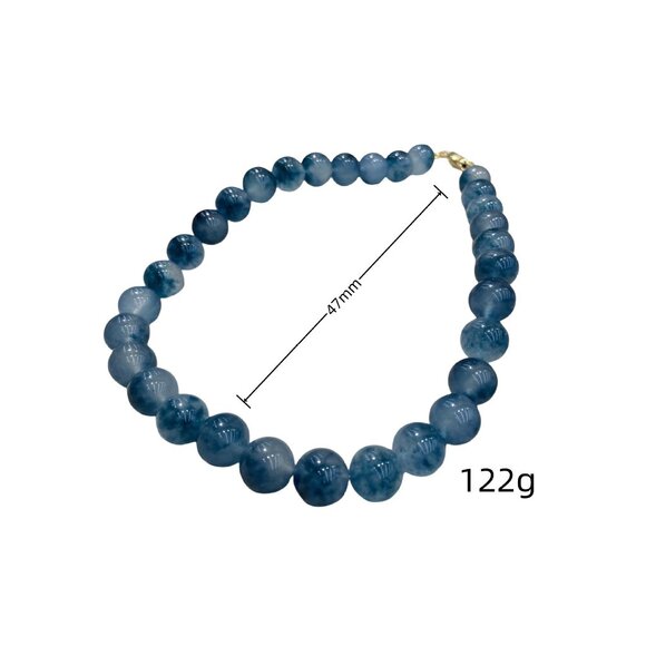 Large 14MM  Stone Boho Beads - Picture 3 of 3